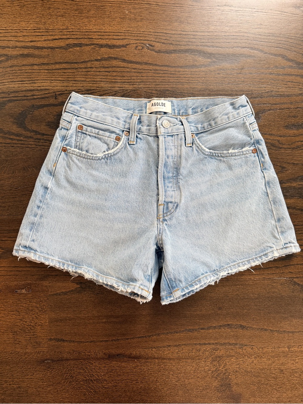 Agolde Parker Long Short in Twister